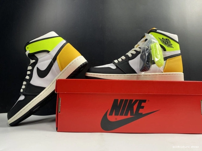 OG RETRO HIGH 555088-118 JORDAN GOLD' 1 AIR 'VOLT 0708